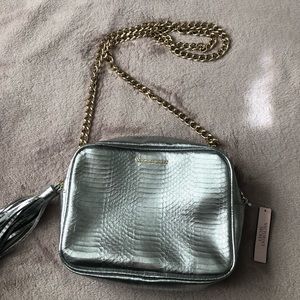 Silver color small purse